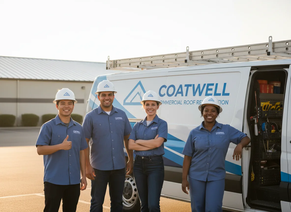Commercial roof coating company in Meredith, CO